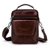 Genuine Leather Casual Shoulder Bags Summer Multi-functional Fashion Crossbody Bags For Men