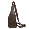 Genuine Leather Chest Bag Casual Business Single-shoulder Crossbody Bag For Men