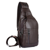 Genuine Leather Chest Bag Casual Vintage Single-shoulder Crossbody Bag For Men