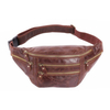 Genuine Leather Chest Bag Casual Vintage Waist Bag Crossbody Bag For Men