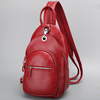 Genuine Leather Chest Bag Cow Leather Crossbody Bag For Women