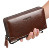 Genuine Leather Clutch Bag 7 Card Slots Business Vintage Card Bag Wallet For Men