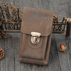 Genuine Leather Crossbody Bag Portable Phone Bag Waist Bag For Men