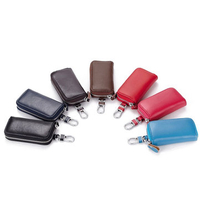 Genuine Leather Key Bag Multi Color Waist Bag Crossbody Bag For Women Men