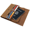 Genuine Leather Long Wallet 10 Card Holders Phone Bag Coin Bag Purse For Men