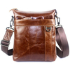 Genuine Leather Men Messenger Bag Business Retro Crossbody Shoulder Bags
