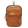 Genuine Leather Multi-functional Waist Bag Sports Vintage Shoulder Bag Crossbody Bag For Men