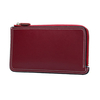Genuine Leather Pure Color 5.5inch Phone Bag Multi-slots Long Wallet Card Holder Purse