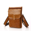 Genuine Leather Sling Bag Vintage Business Crossbody Bag For Men