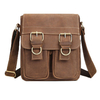 Genuine Leather Vintage Crossbody Bag For Men
