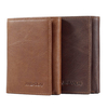 Genuine Leather Vintage Trifold Wallet For Men