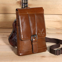 Genuine Leather Waist Bag 7