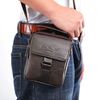 Genuine Leather Waist Bag Business Sling Bag Dual-use Handbag For Men