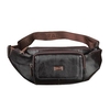 Genuine Leather Waist Bag Casual Business Crossbody Bag For Men