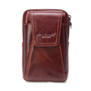 Genuine Leather Waist Bag Vertical Horizontal 5.5