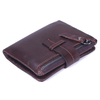 Genuine Leather Wallet 6 Card Slots Card Holder Cowhide Coin Purse For Women Men