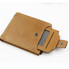 Genuine Leather Wallet 6 Card Slots Vintage Coin Bag Card Holder For Men