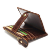Genuine Leather Wallet 8 Card Holders Portable Coin Bag For Men