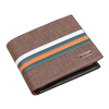Genuine Leather with PU 11 Card Slots Bifold Wallet For Men