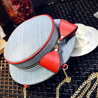Girl Sweet Cute Round Shopping Crossbody Bag Hat Pattern Shoulder Bag