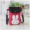 Girls Cute Bag Cartoon Crossbody Bag Passport Wallet Animals Shoulder Bag