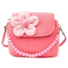 Girls Flower Handbag Princess Shoulder Bags Children Single Purse Bag