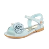 Girls Flower Pearl Breathable Cute Squishy Flat Casual Sandals Shoes