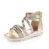 Girls Hollow-out Flat Casual Roman Gladiator Sandals