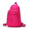 Girls Nylon Backpack Crossbody Bag Back Zipper Shoulder Bag Satchel Bag