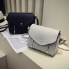 Girls PU Leather Crossbody Bag Envelope Bag Women Litchi Messenger Bag