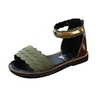 Girls Summer Breathable Soft Squishy Flat Casual Gladiator Shoes