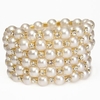 Glass Cabochon Temperament Rhinestone Pearl Bracelet