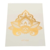 Glitter Flash Metallic Tattoo Temporary Tattoos Sticker Body Art Hair Flower Style Designs