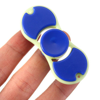 Glowing Hand Spinner Tri Fidget Stell Ball Desk Focus EDC For Adults