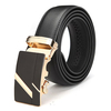 Gold Silver Alloy Adejustable Automatic Frosted Buckle Men
