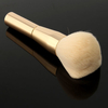 Golden Aluminum Foundation Powder Brush Blush Face Makeup Cosmetic Tool