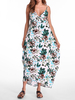 Gracila Bohemian Spaghetti Strap Long Maxi Dresses