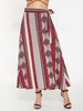 Gracila Vintage Women Ethnic Ankle Length Print Skirts