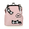 Grils Embroidery Cartoon Phone Bag Mini Crossbody Bag Hasp Coin Bag