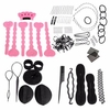 Hair Clip Style Maker Pads Foam Sponge Bun Donut Hairpins Accessory Tool Kit