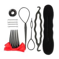 Hair Twist Styling Kit Clip Hairpins Bun Maker Accessories Tool Set