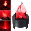 Halloween 3W Prop LED Fake Flame Lamp Torch Light Fire Pot Home Decor AC85-260V