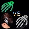 Halloween Christma Hairpin Pins Skeleton Claws Skull Hand Hair Clip Barrettes