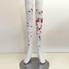 Halloween Nurse Cosplay Blood Bleeding Stockings Breathable Stockings For Women