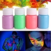 Halloween Party Face Body Noctilucence Painting Glowing Liquid Non-toxic Dye Fluid Makeup Tools