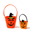 Halloween Pumpkin Bags Woven Bags Halloween Party Props Decoration Children Gift Candy Bags Clutches