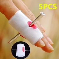 Halloween Scary Bloody Nail Thru Through Finger Costome Party Trick Toy Prop