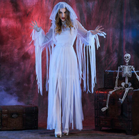 Halloween White Ghosts Bride Cosplay