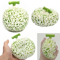 Hami Melon Squishy Slow Rising Soft Squeeze Scented Antistress Toys Table Decor