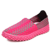 Hand Made Kint Lightweight Breathable Walking Slip On Flat Shoes